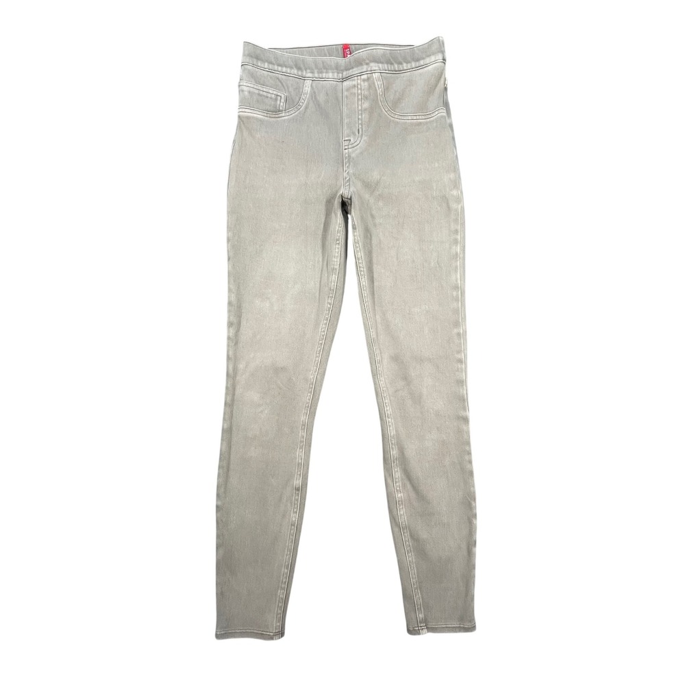 Spanx Gray Jean-ish Pull On Denim Leggings Women Size S